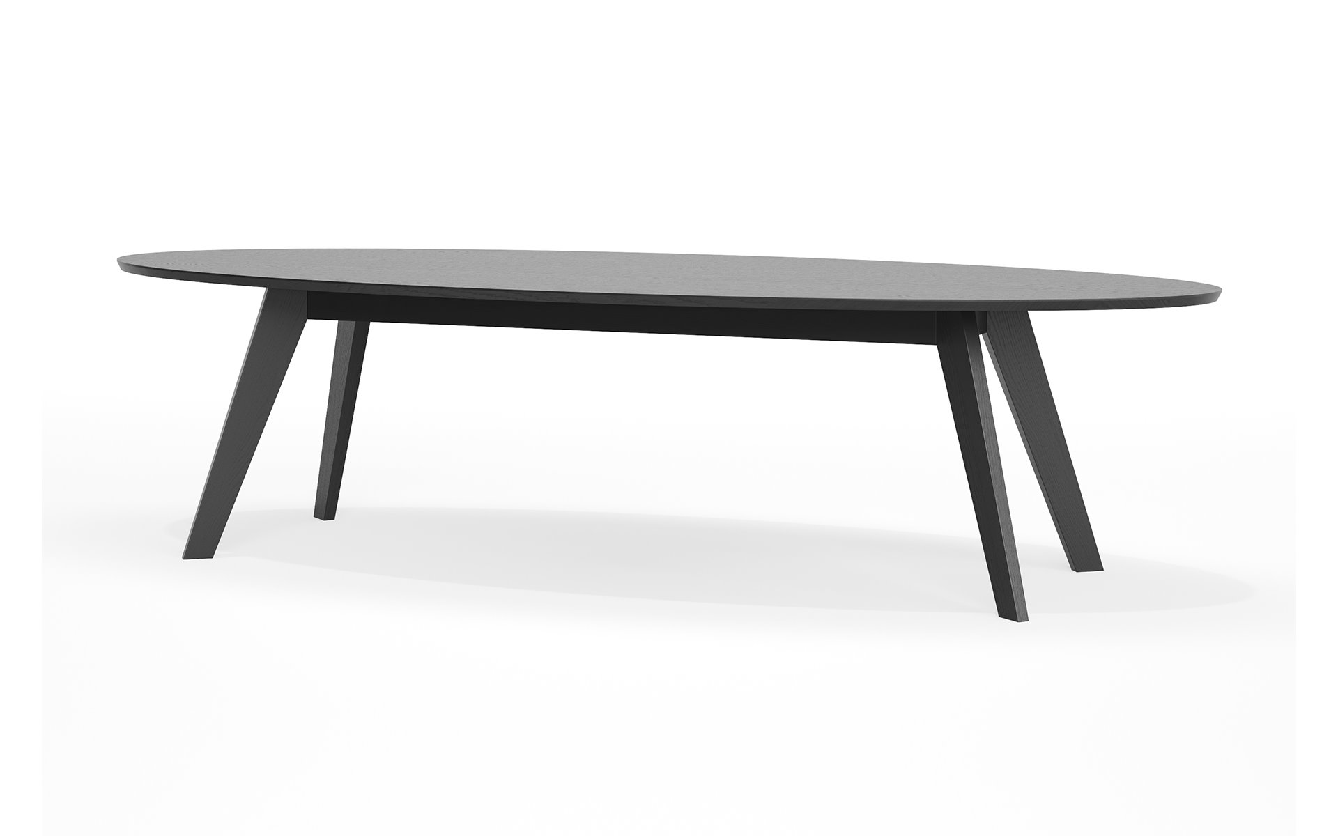 BedHabits Cena Oval 300 graphite black 02